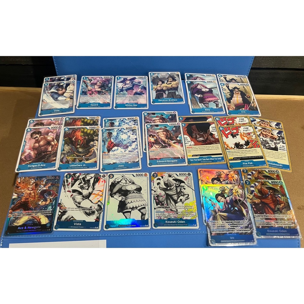 One Piece Card Game ST22 Whitebeard Pirates Deck Ace Newgate Oden Jozu 26 Cards